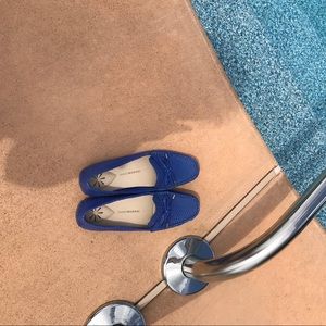 Isaac Mizrahi Leather Driving Moccasins Like New